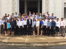 Training on tracking climate financing in Cambodia ODA database to the development partners