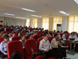 Lecturers and Students in University of Heng Samrin Tbong Khmum are trained on Climate Change