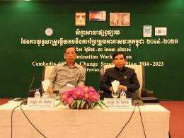 CCCSP 2014-2023 Dissemination Workshop Launched for the Southern Tonle Sap Region Provinces