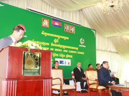 Ministry of Environment and Ministry of Information, co-organizing the second training workshop on Media and Climate Change to media professionals and spoke persons