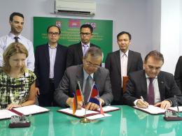 MoU Signing Ceremony for implementing Cambodia’s NAPs process