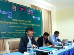 A Training of Trainers links Climate Policy and Public Finance in Cambodia