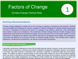 Climate Change Practice Notes Released!
